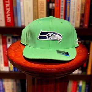 Reebok * NFL Seattle Sea Hawks Fitted Cap - 7 5/8